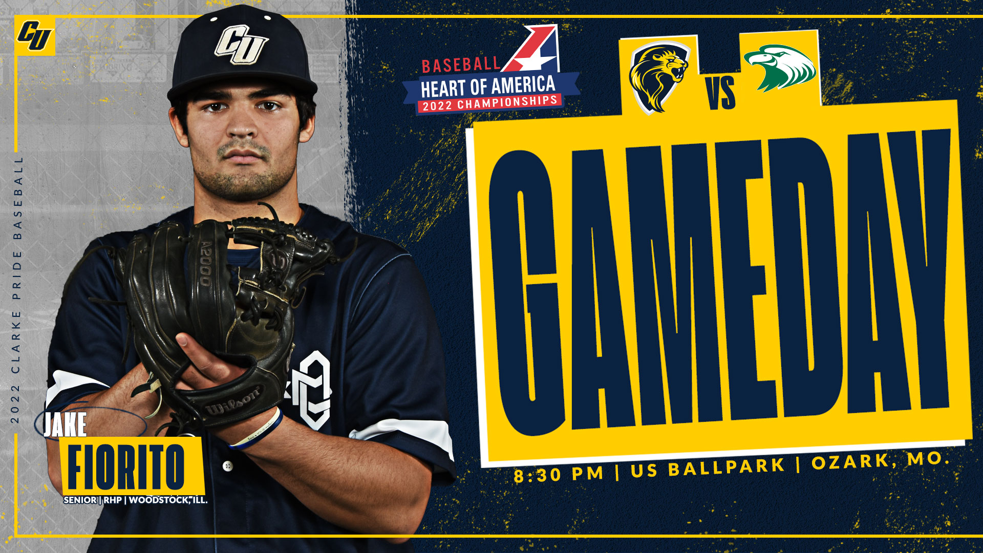 Gameday
8:30 PM | US Ballpark | Ozark, Mo.
Jake Fiorito
Senior | RHP | Woodstock, Ill.