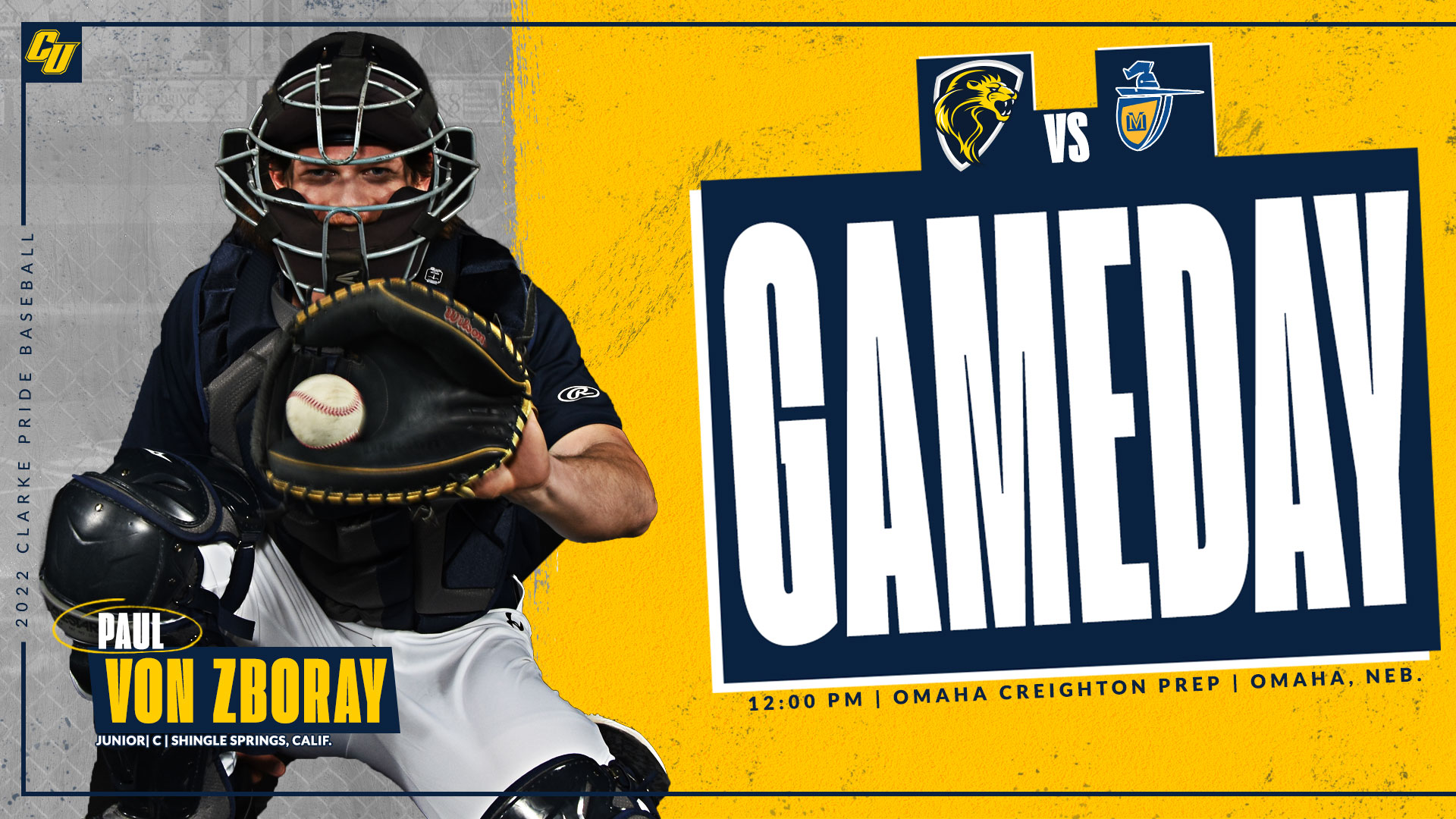Gameday
12:00 PM | Omaha Creighton Prep | Omaha, Neb.
Paul Von Zboray
Junior | C | Shingle Springs, Calif.
