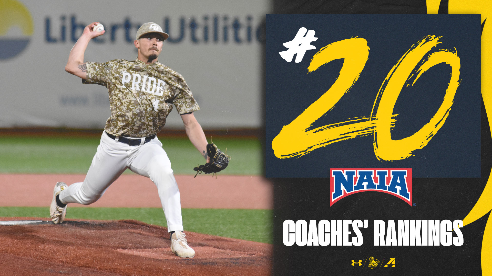 Pride baseball enters NAIA Coaches' Poll at No. 20