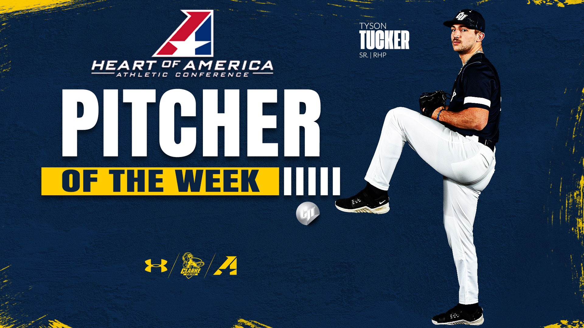 Tucker's one-hitter propel's right-hander to Heart Pitcher of the Week
