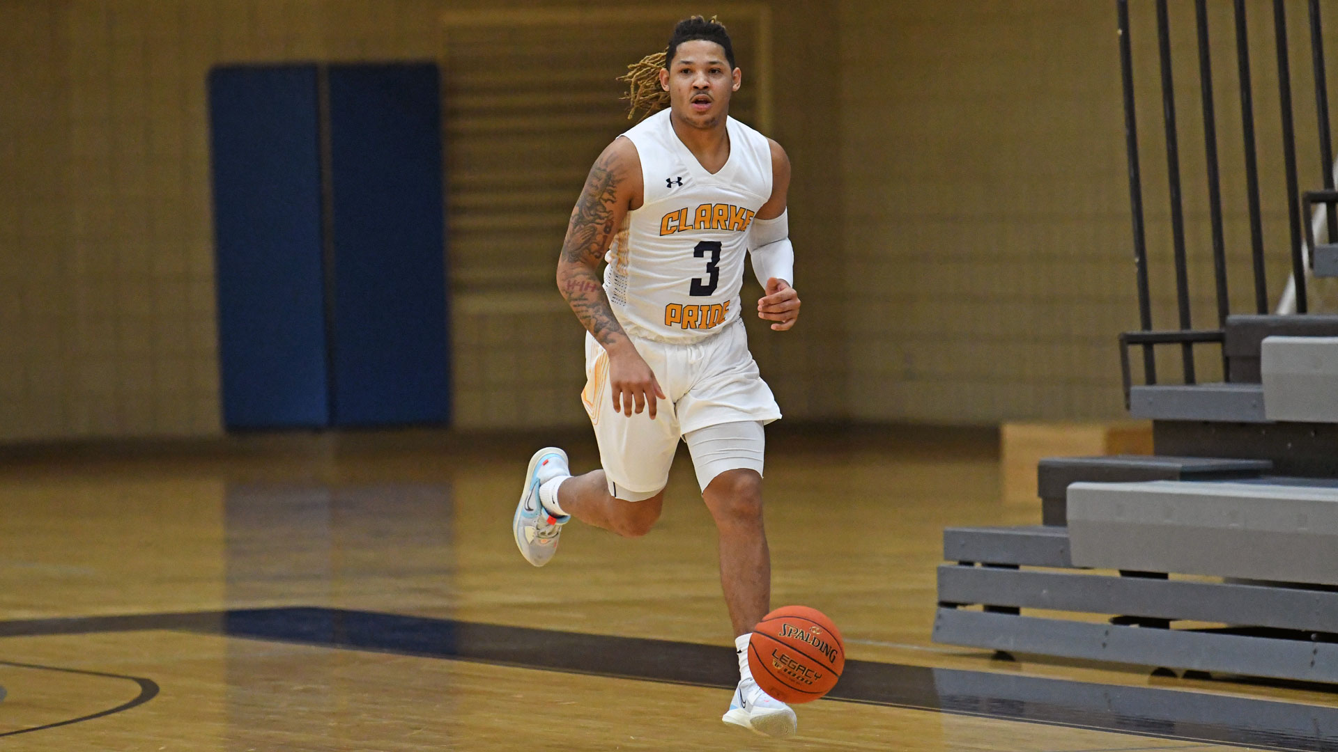 Pride shooting cools off in second half of 95-77 loss to Baker
