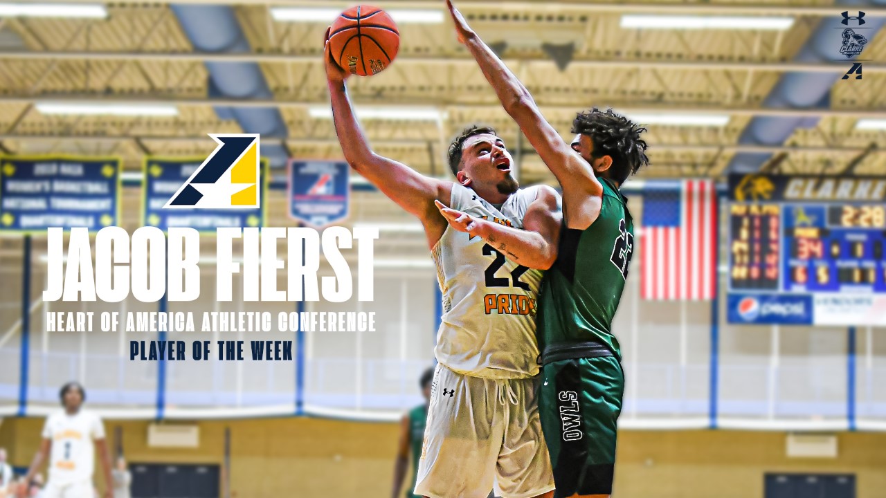 Fierst Captures First Conference Player of the Week of the Season