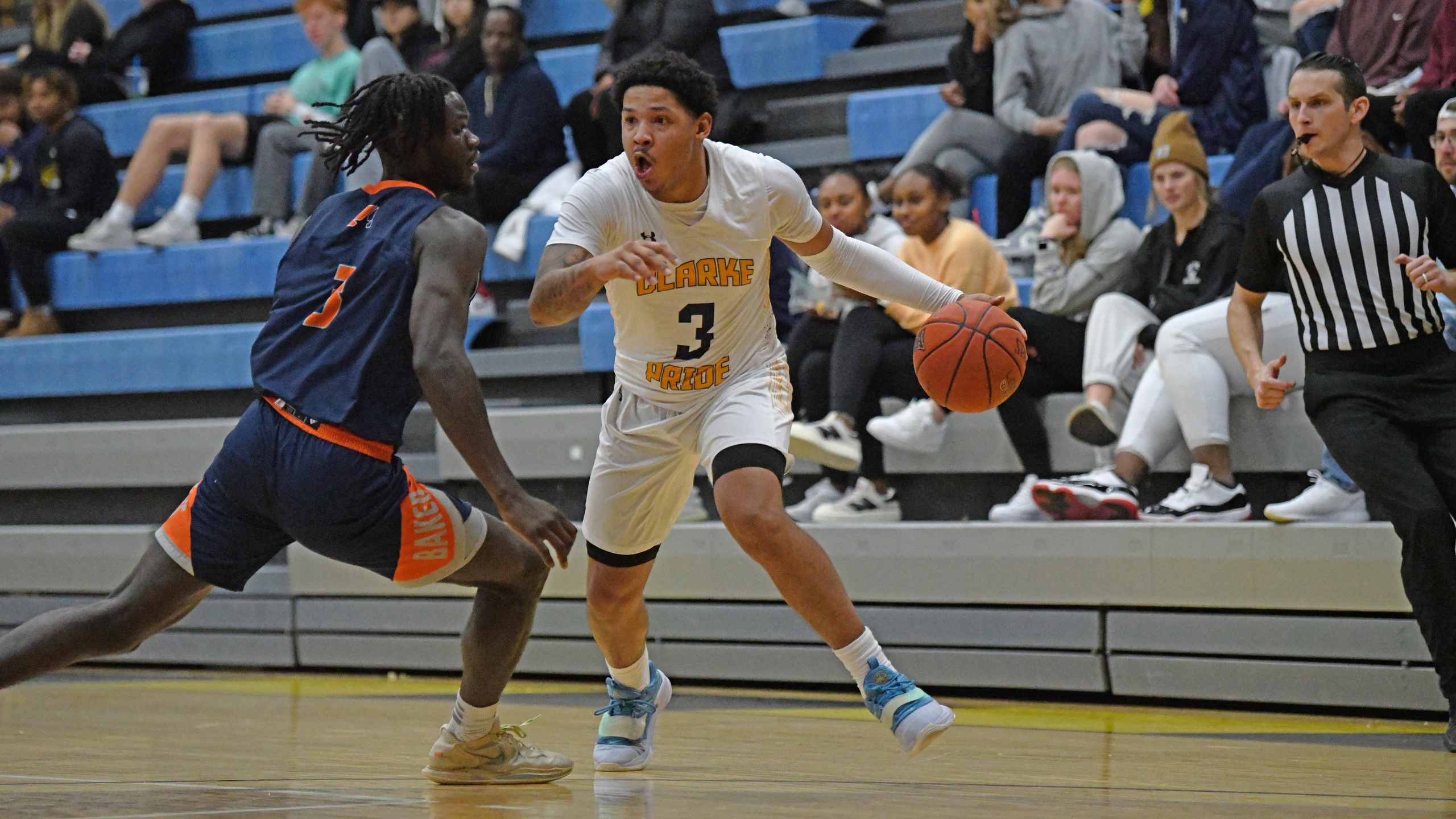 Baker defeats Pride 79-69