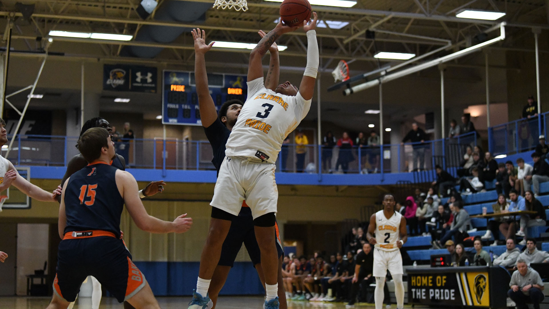 First half troubles lead to Pride loss at Baker