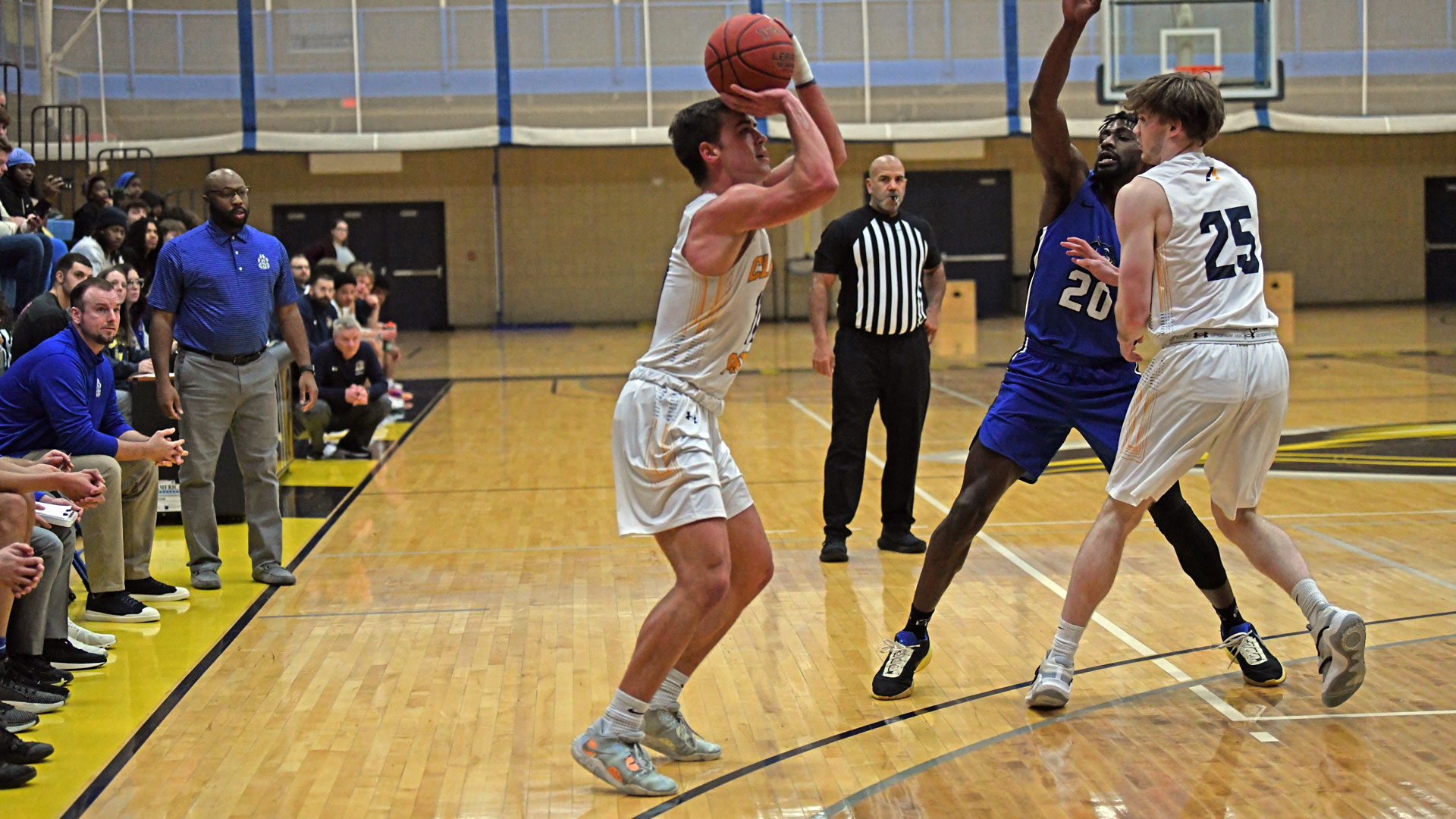 Eddy's clutch shooting leads to Pride win in triple overtime thriller