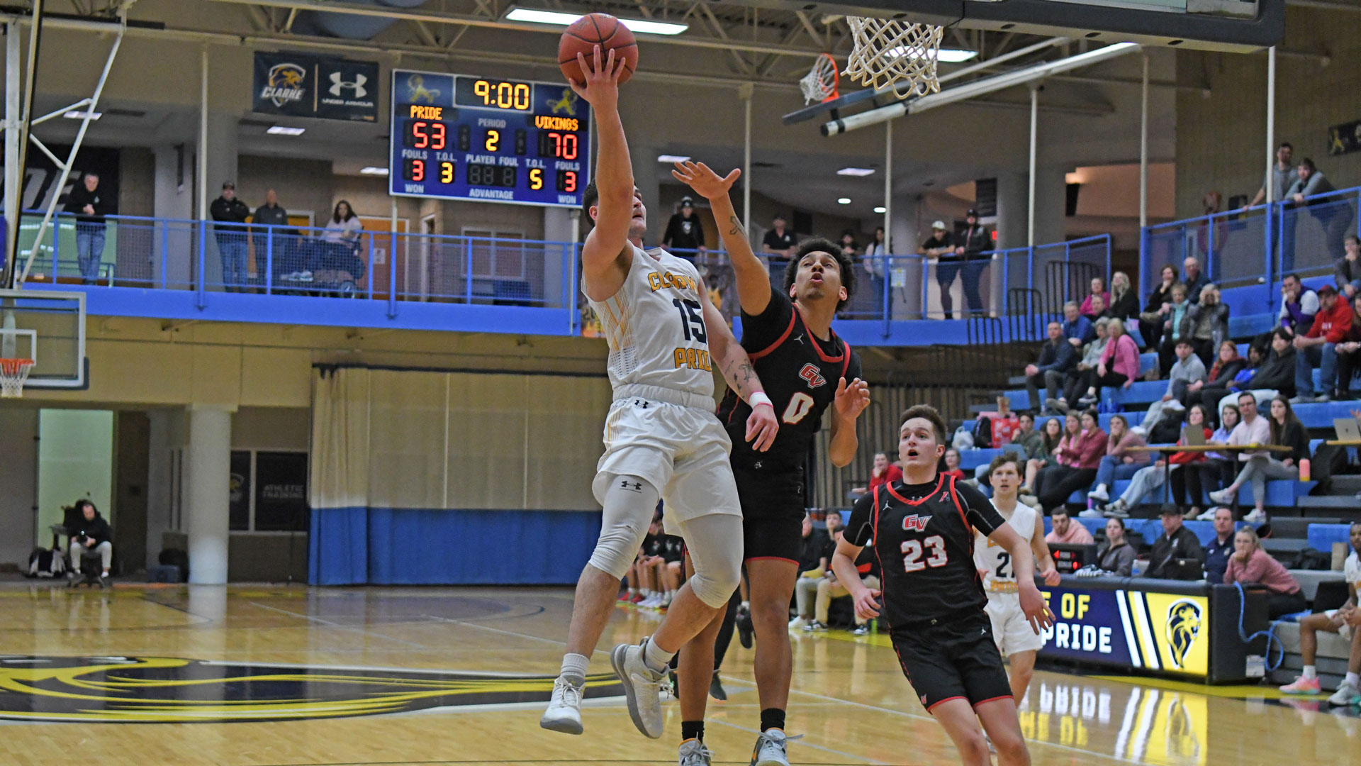 Cold start leads to Pride's 79-68 loss to Grand View