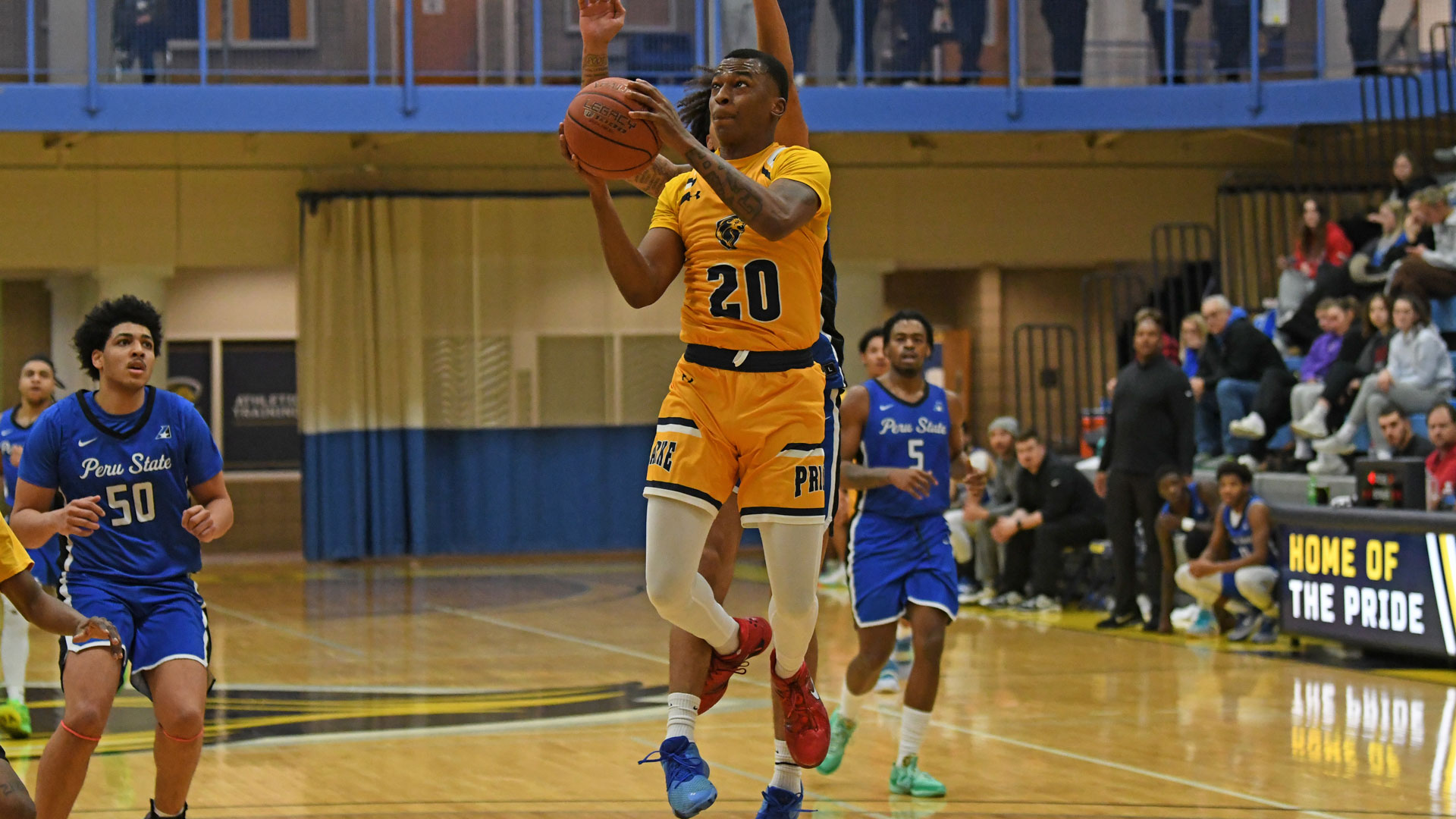 Pride get back in the win column behind dominant performance over Peru State