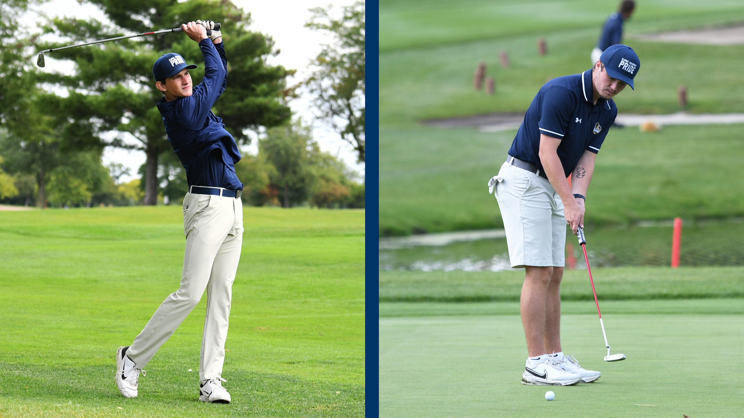 Pride men's golf begins busy week at St. Francis Invite