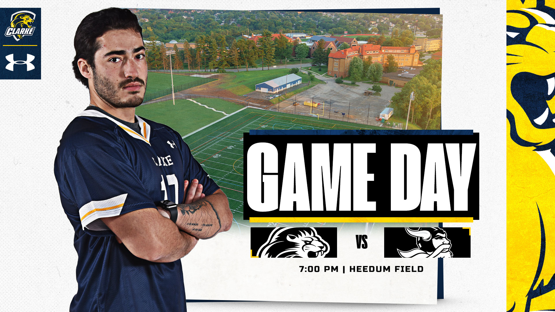 Gameday
7:00 PM | Heedum Field
