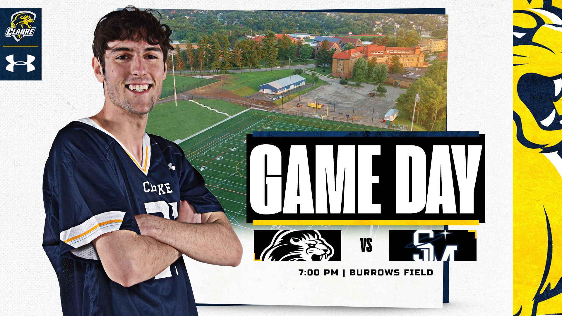 Gameday
7:00 PM | Burrows Field