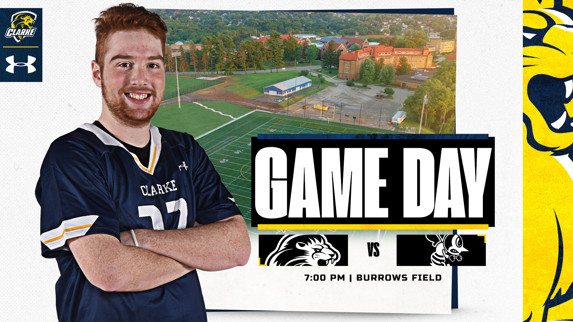 Gameday
7:00 PM | Burrows Field