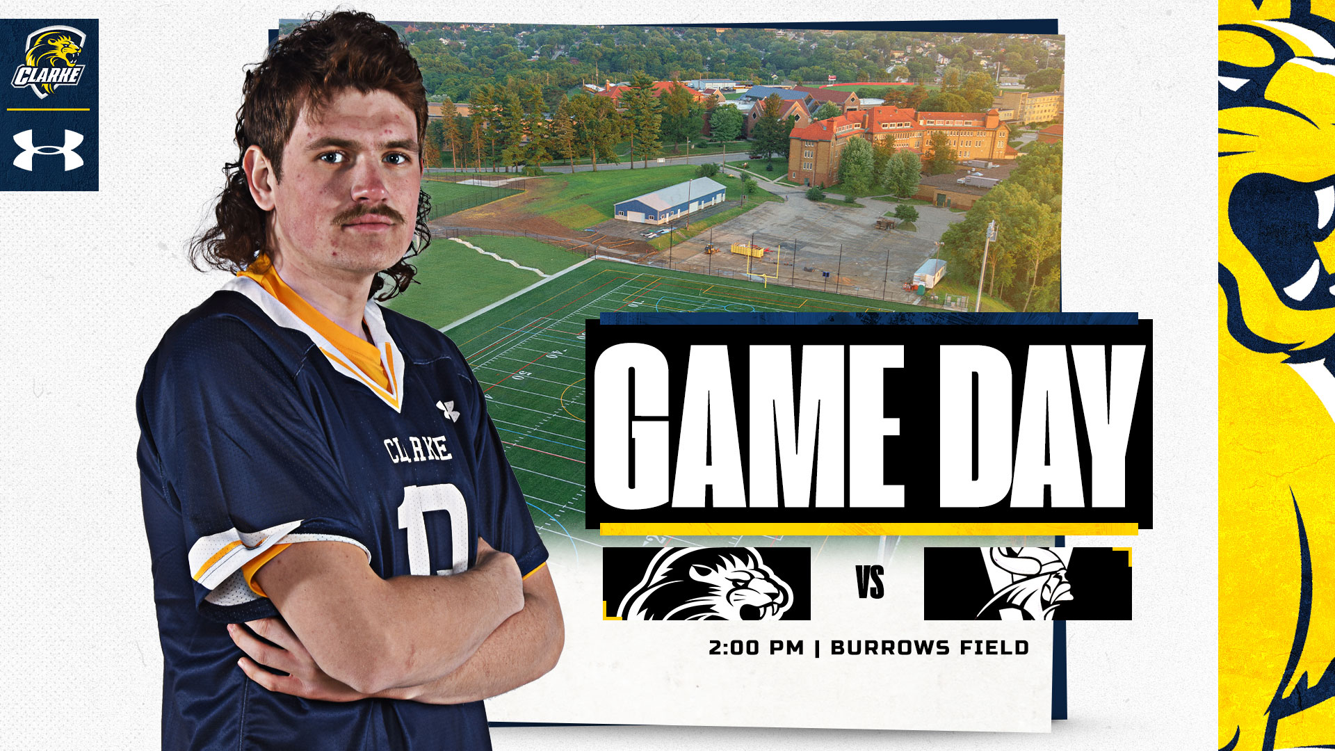 Gameday
2:00 PM | Burrows Field