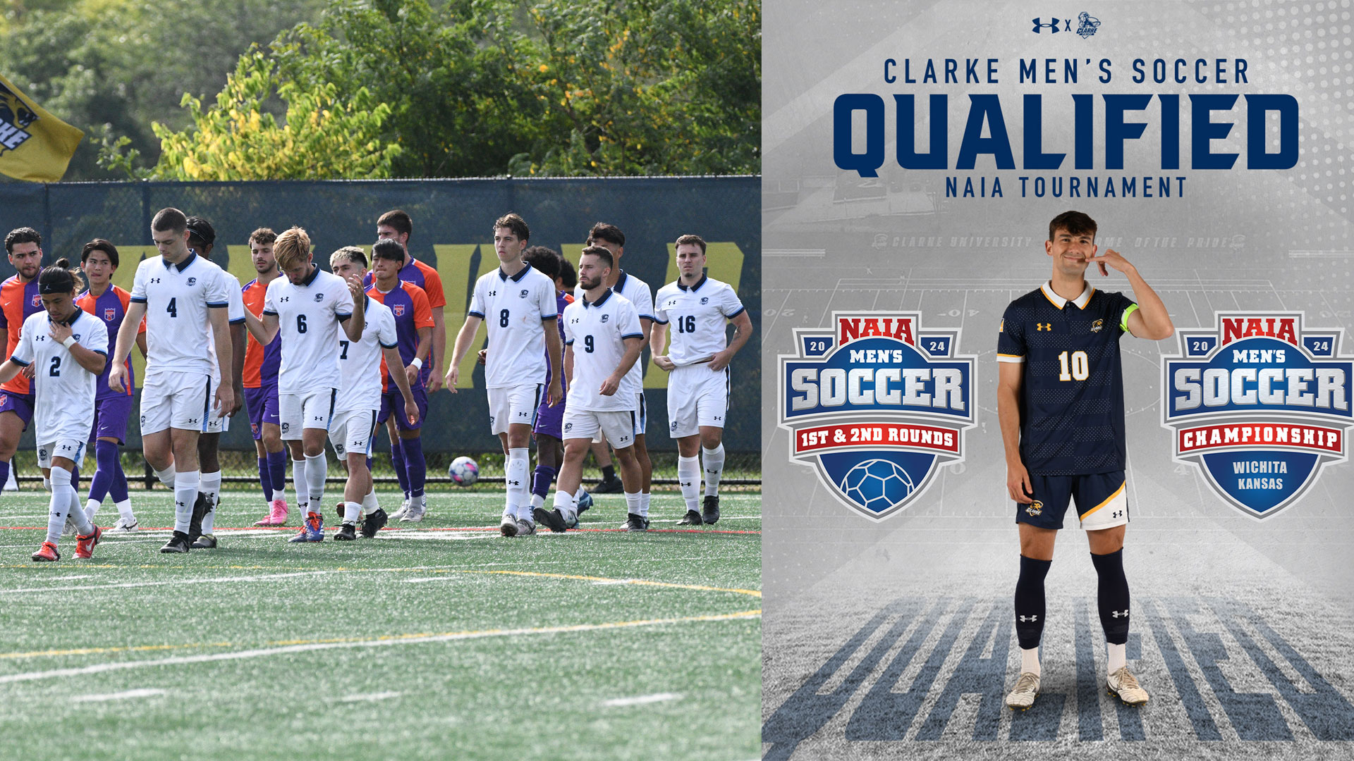 Pride men's soccer secures first NAIA Tournament bid in program history