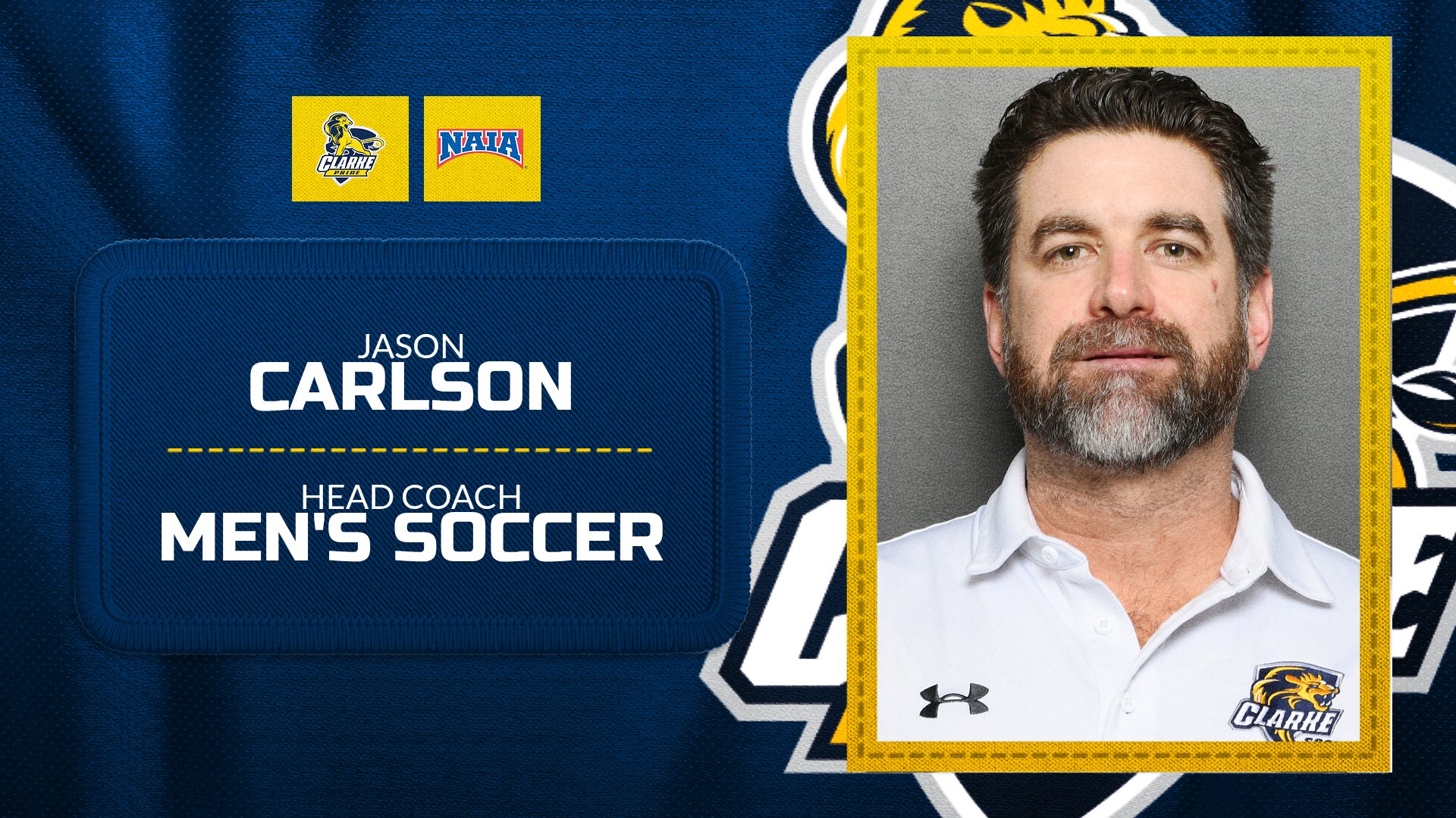 Jason Carlson returns to Clarke as Men's Soccer's Head Coach
