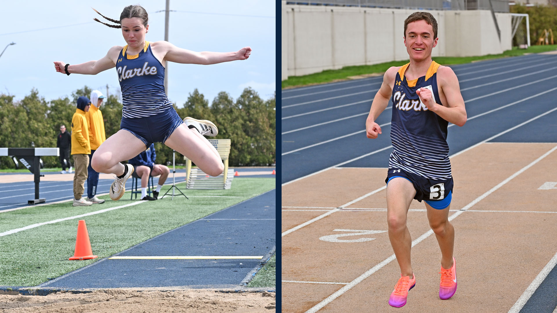 Pride track and field close out two-meet week heading into Easter Break