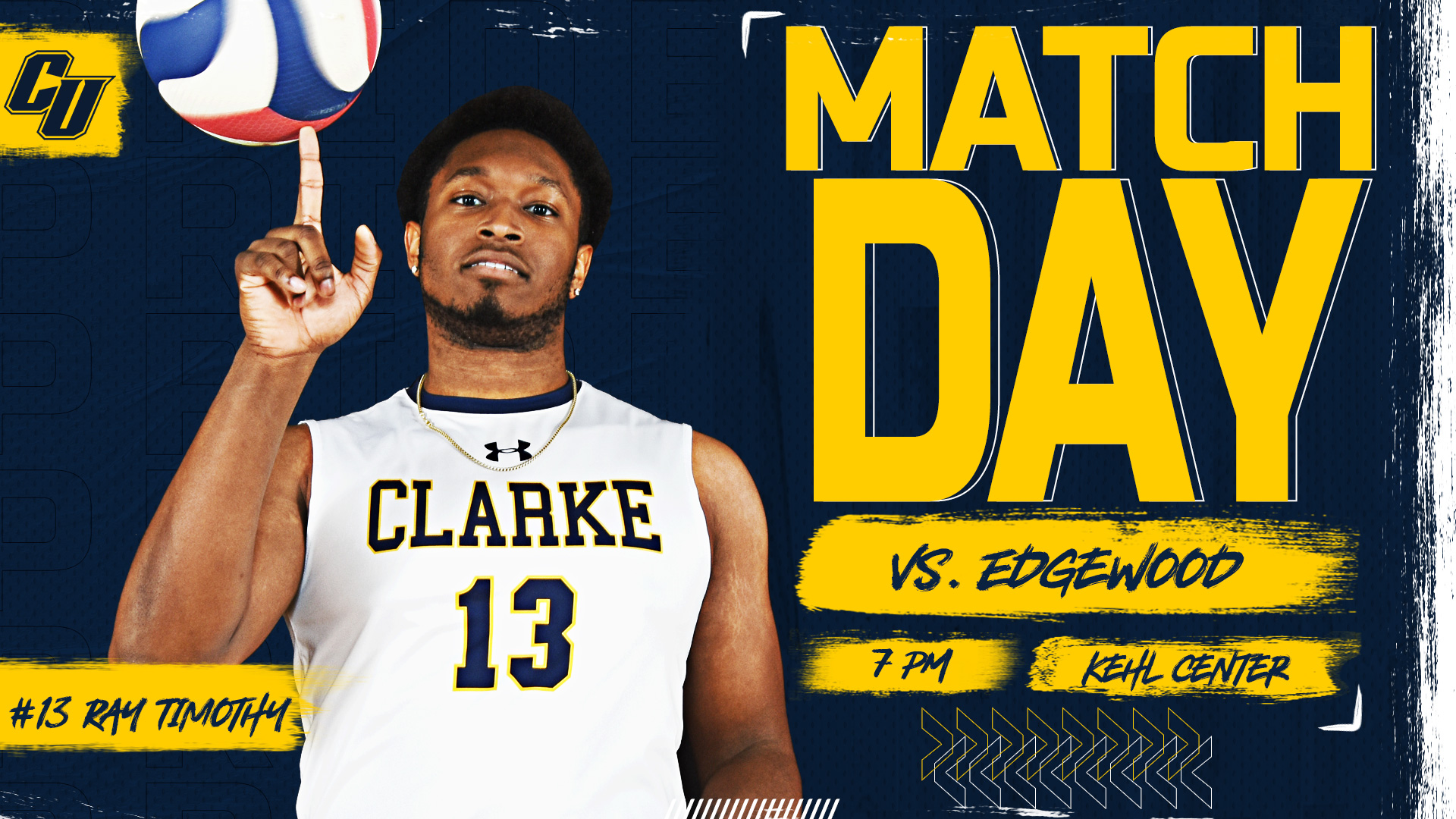 Matchday
vs. Edgewood
7 PM
Kehl Center
#13 Ray Timothy