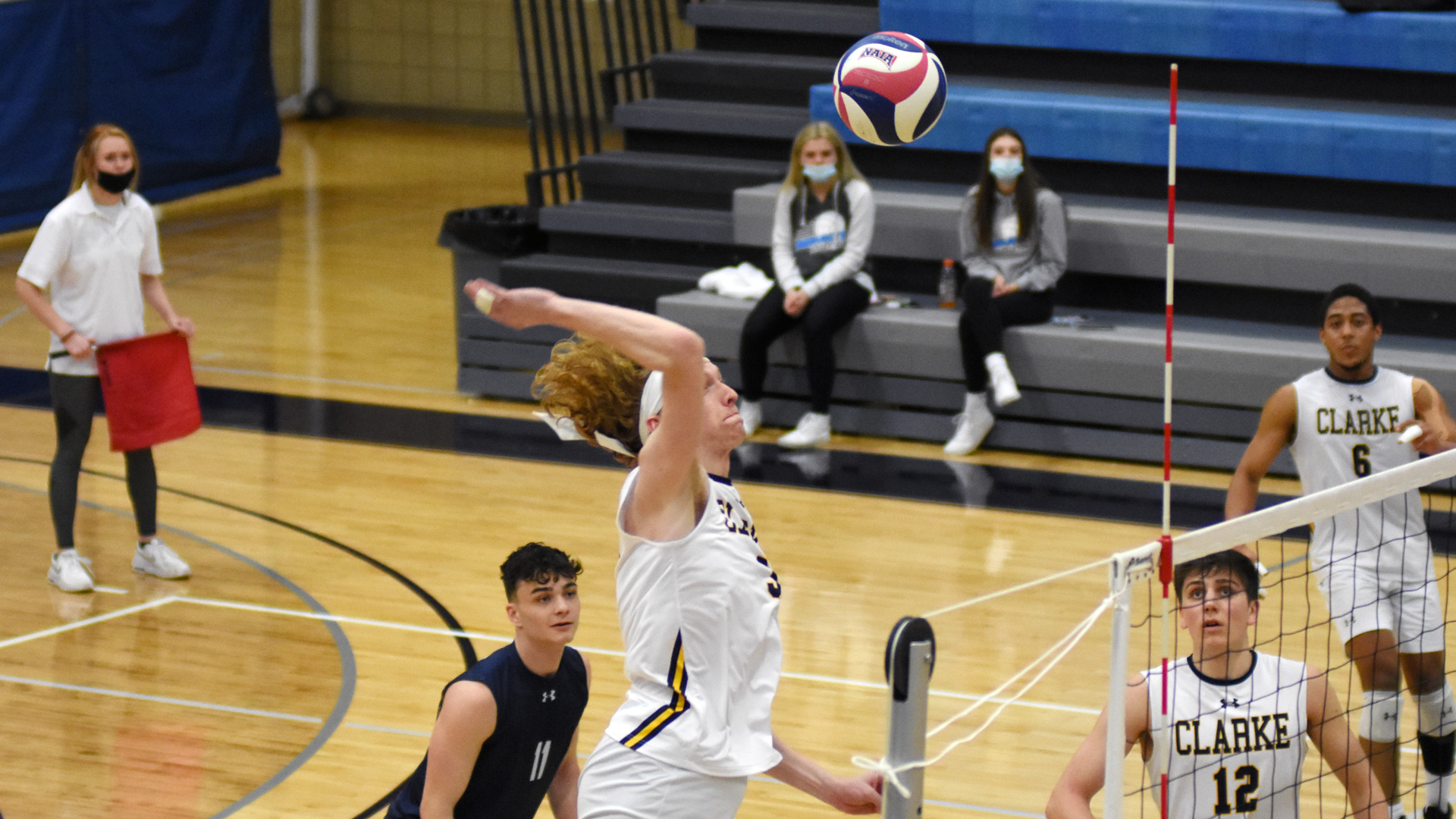 Pride open road trip with three-set loss to Missouri Baptist