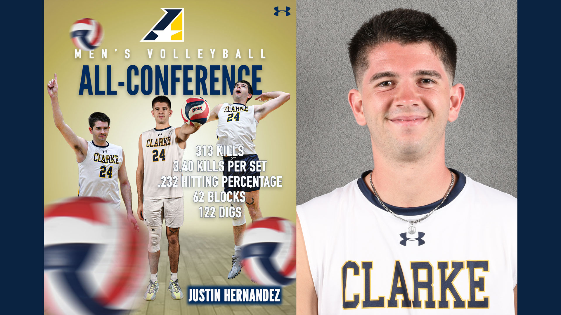 Justin Hernandez caps stellar senior season with All-Heart honors