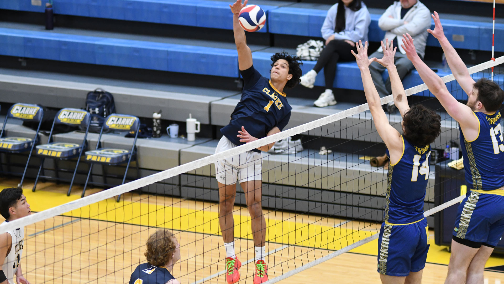 Pride bookend set wins to earn 3-2 win over Augustana