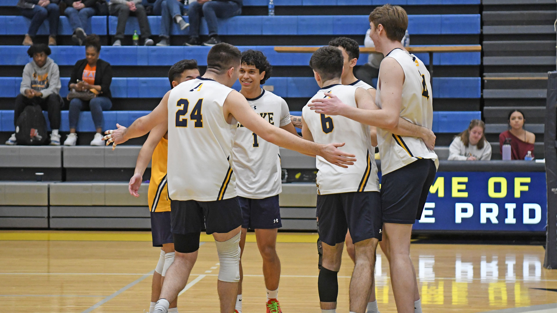 Pride sweep Kansas Wesleyan in return home