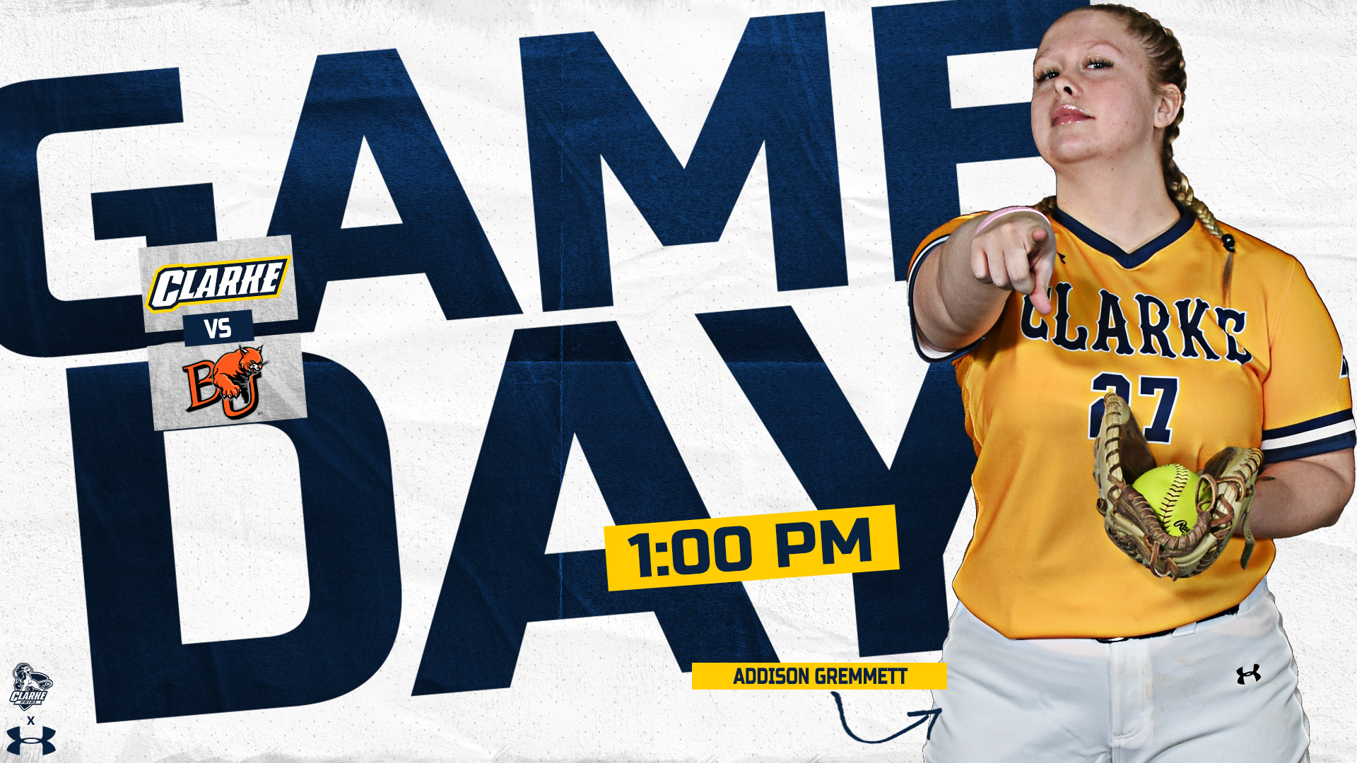 Gameday
1:00 PM
Addison Grimmett