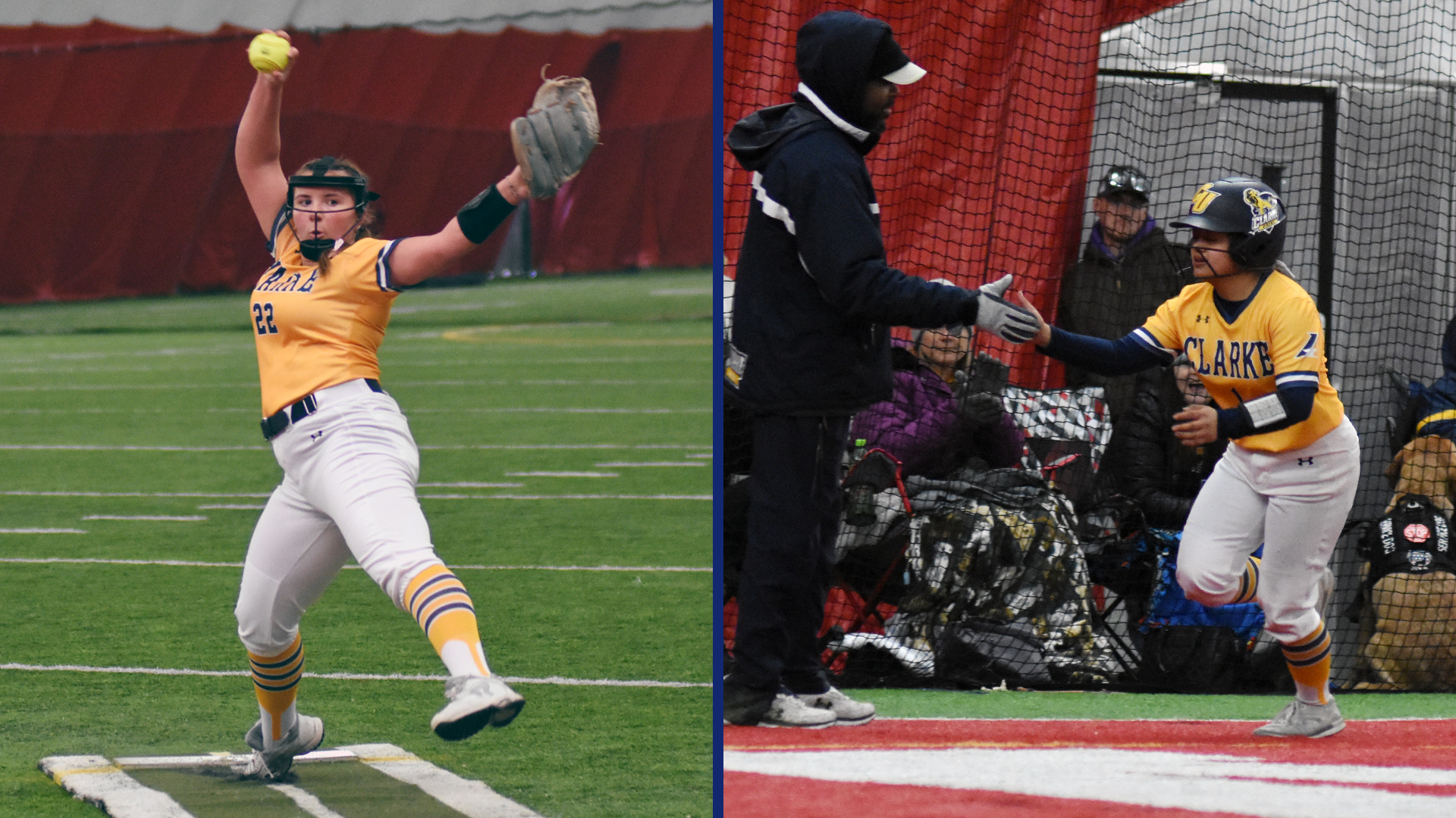 Pride pull off doubleheader sweep over Waldorf to start 2022