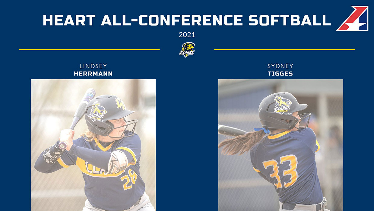 Heart All-Conference Softball
2021
Lindsey Herrmann
Sydney Tigges