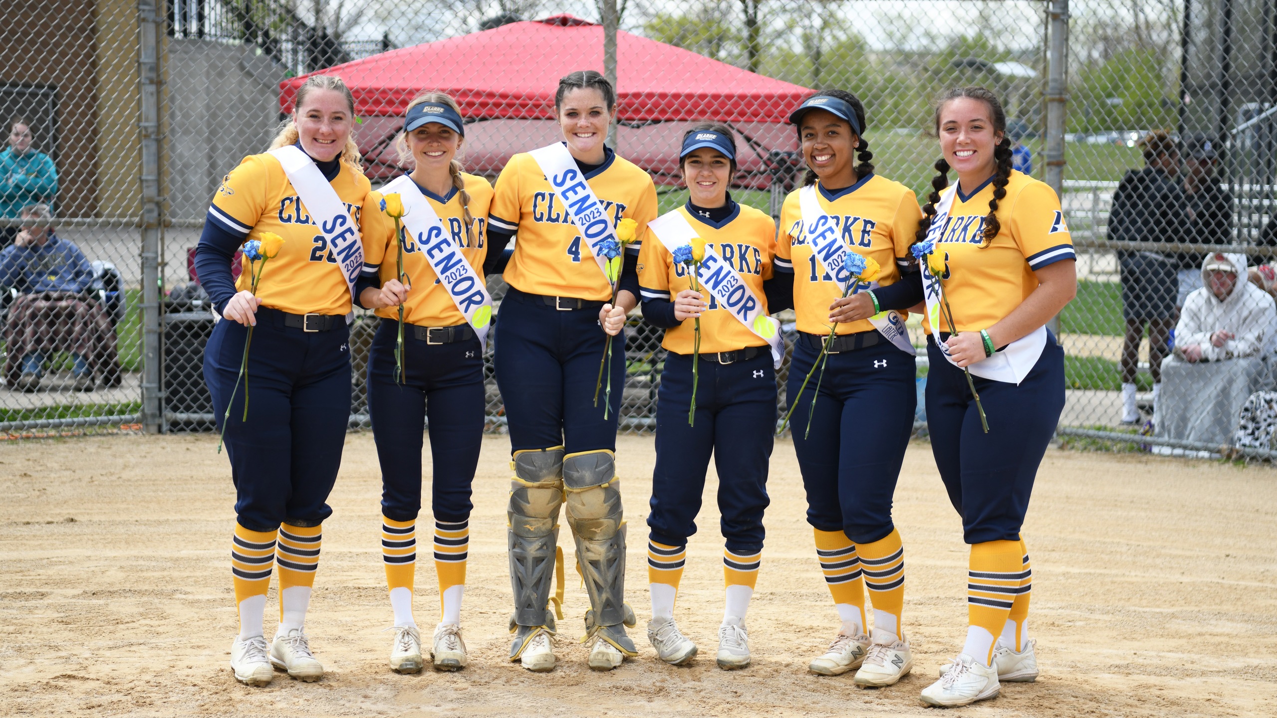 Pride celebrate seniors and earn doubleheader split against Culver-Stockton to wrap 2023 season