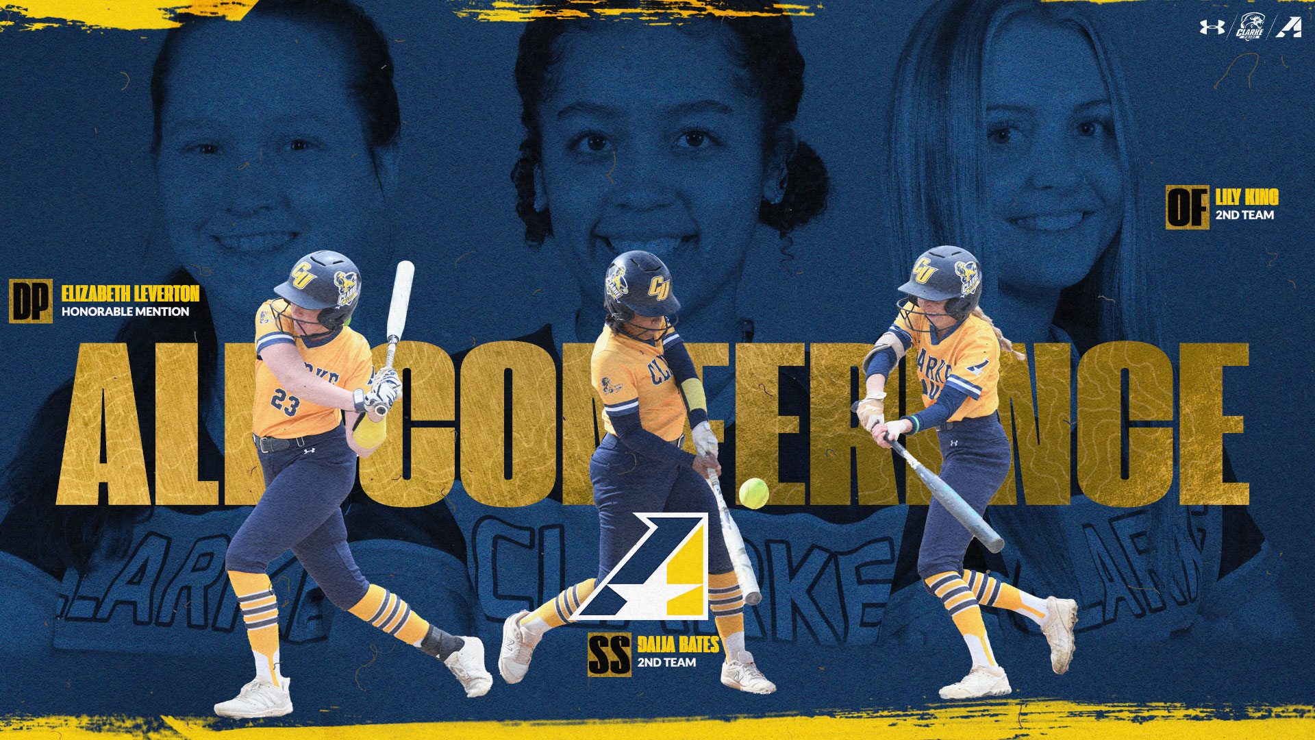 Three Pride softball players earn Heart All Conference Honors