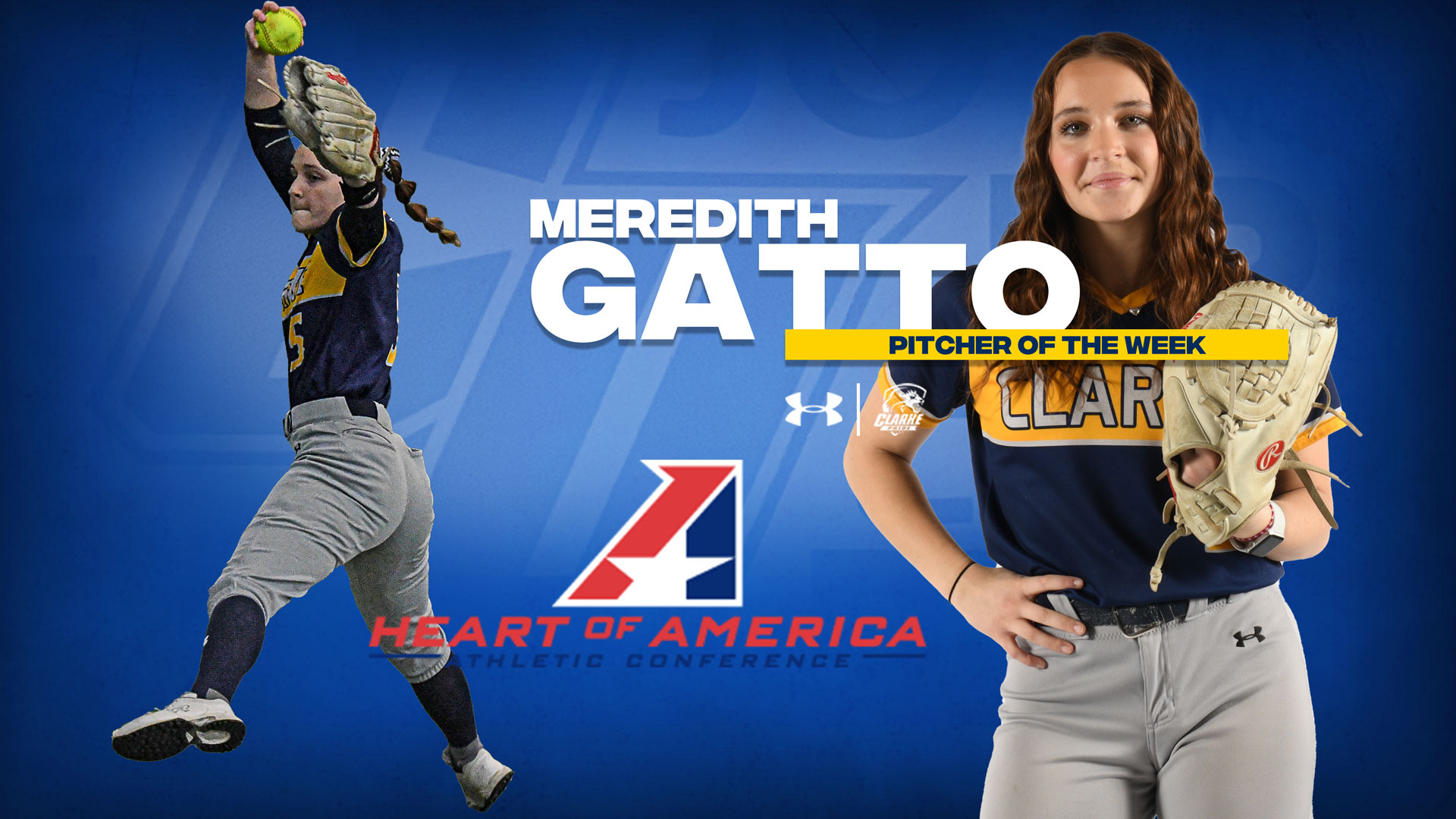 Gatto's second record breaking performance leads to Heart Pitcher of the Week