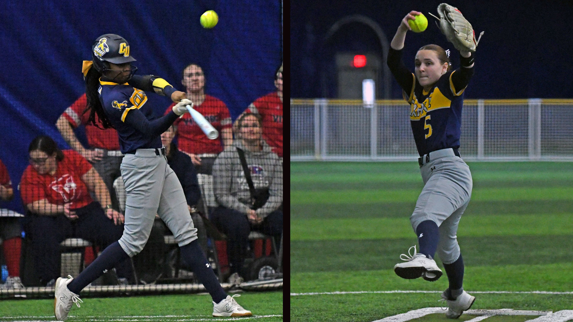 Gatto's school record performance highlights 2025 opener for Pride softball