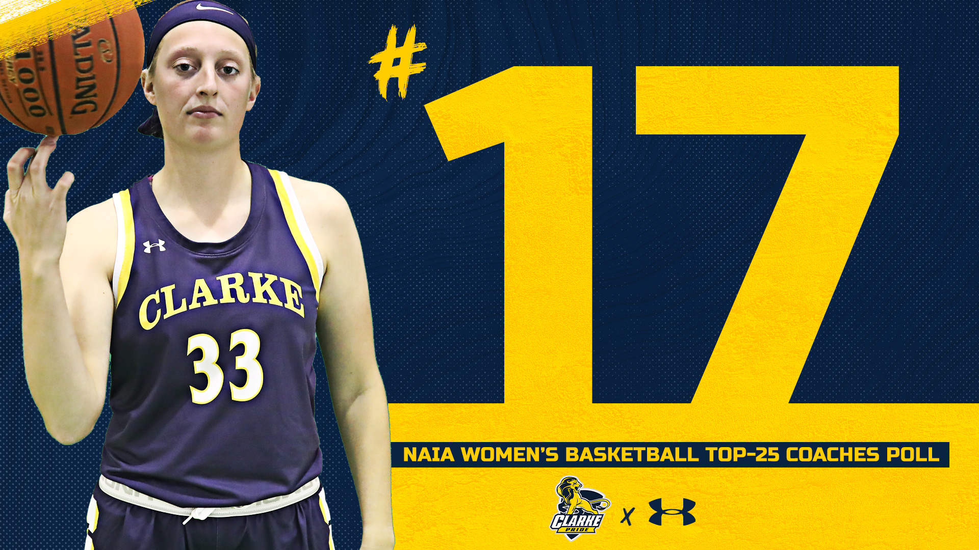 #17
NAIA Women's basketball Top-25 Coaches Poll