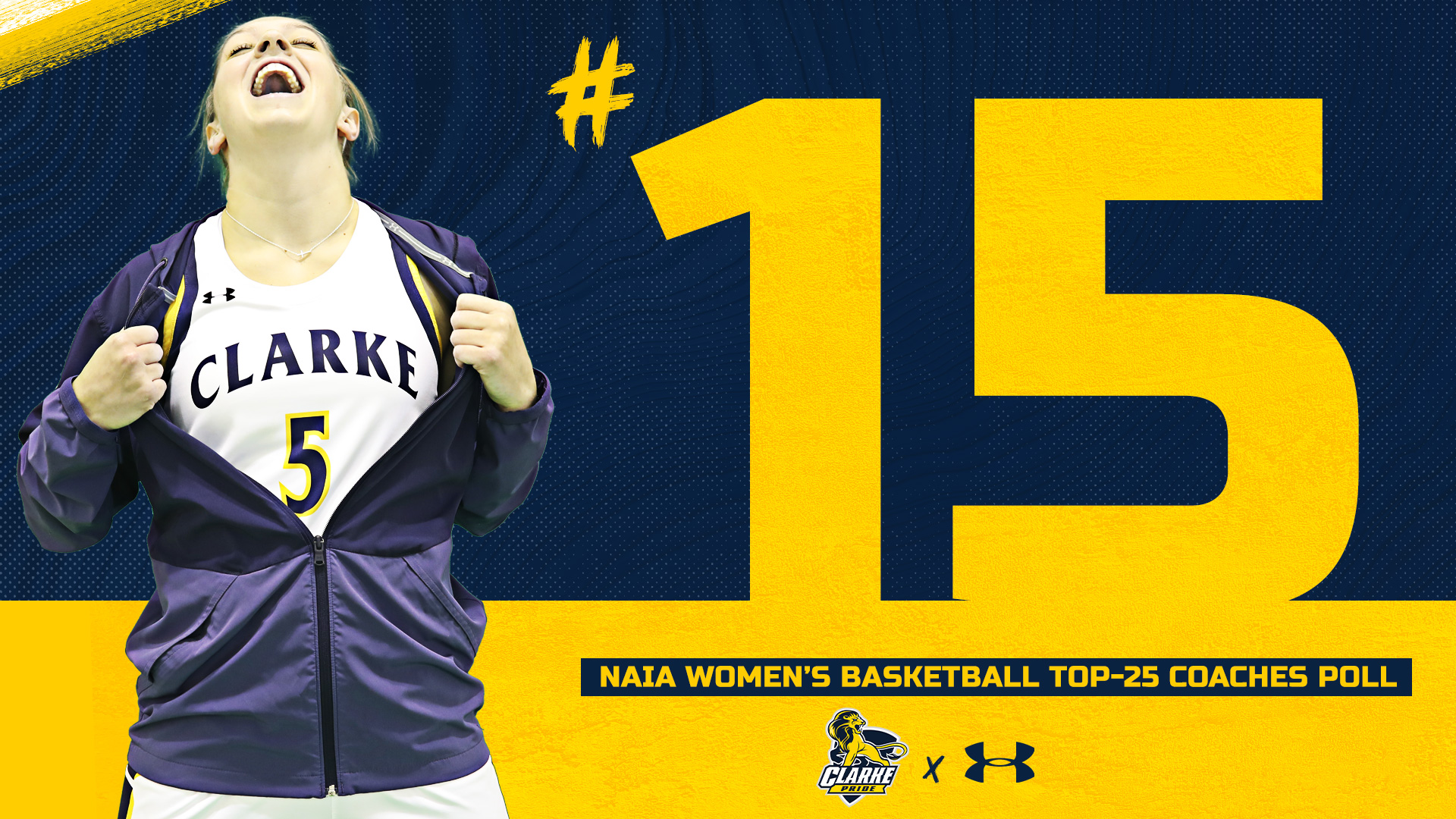 #15
NAIA Women's Basketball Top-25 Coaches' Poll