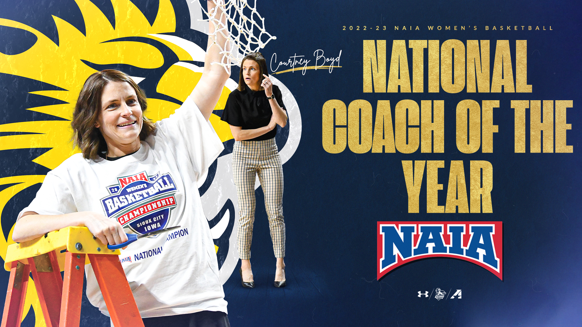 Courtney Boyd named NAIA Women's Basketball National Coach of the Year