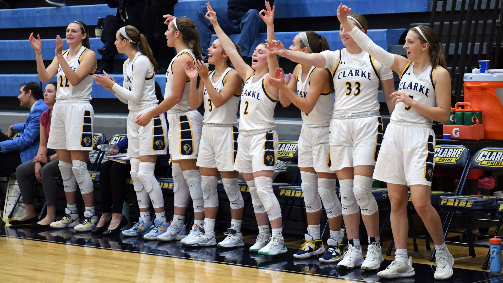 Pride bounce back to where they started at No. 8 in the NAIA Coaches' Poll