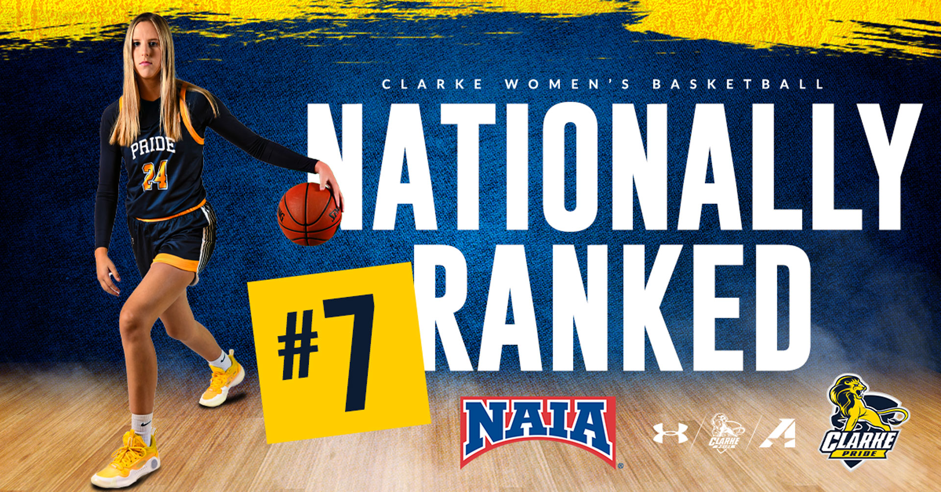 Pride women's basketball open 2023-24 ranked No. 7 in NAIA Coaches' Poll