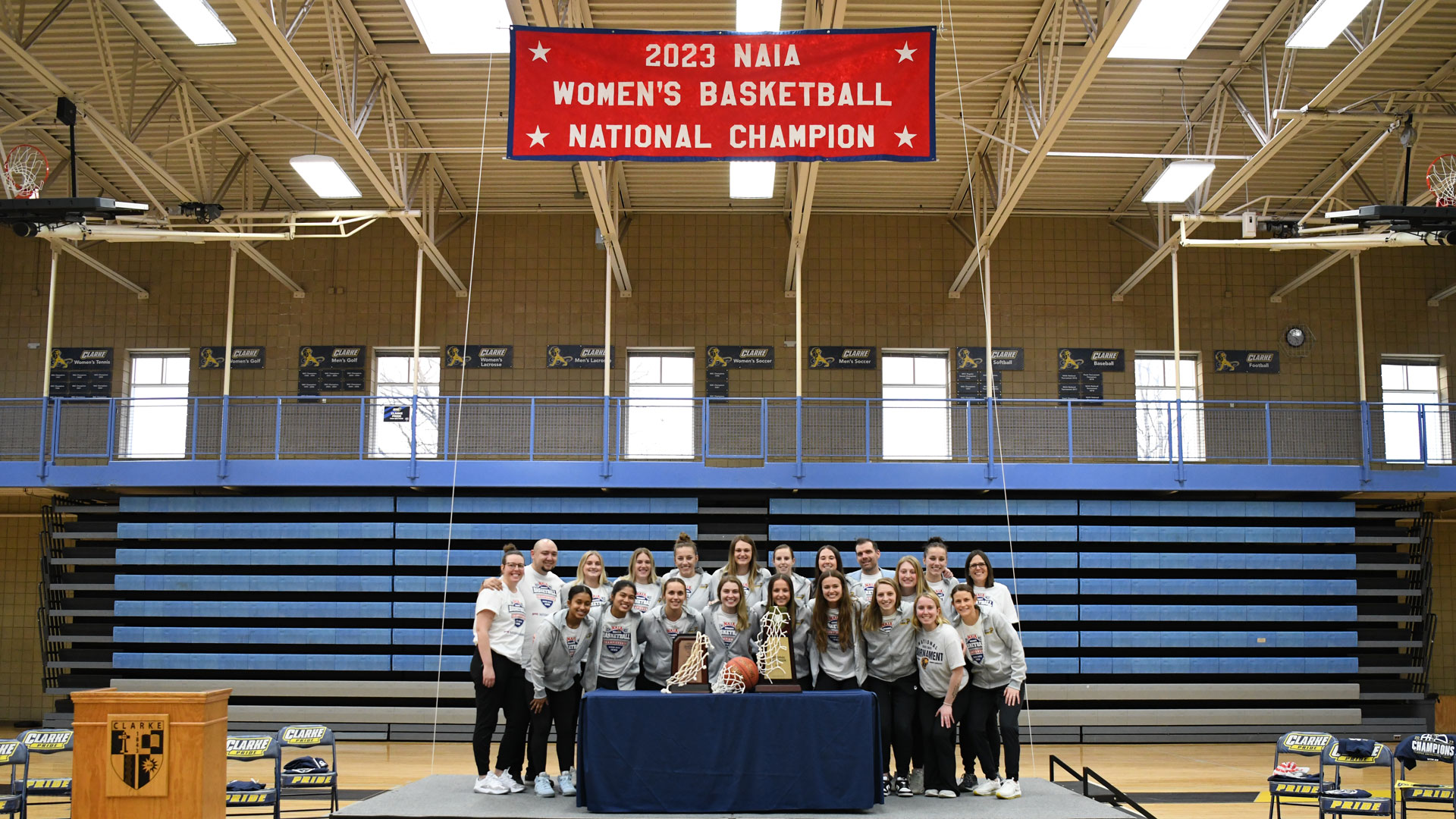 Pride women's basketball to receive 2022-23 NAIA Championship Rings on Jan. 10