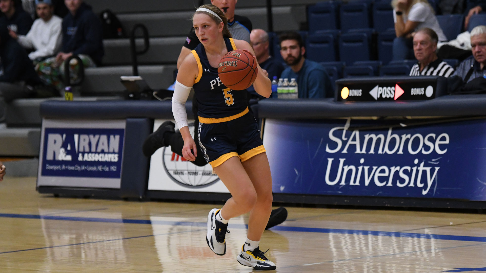 Pride's strong start leads to comfortable 80-64 win at Baker