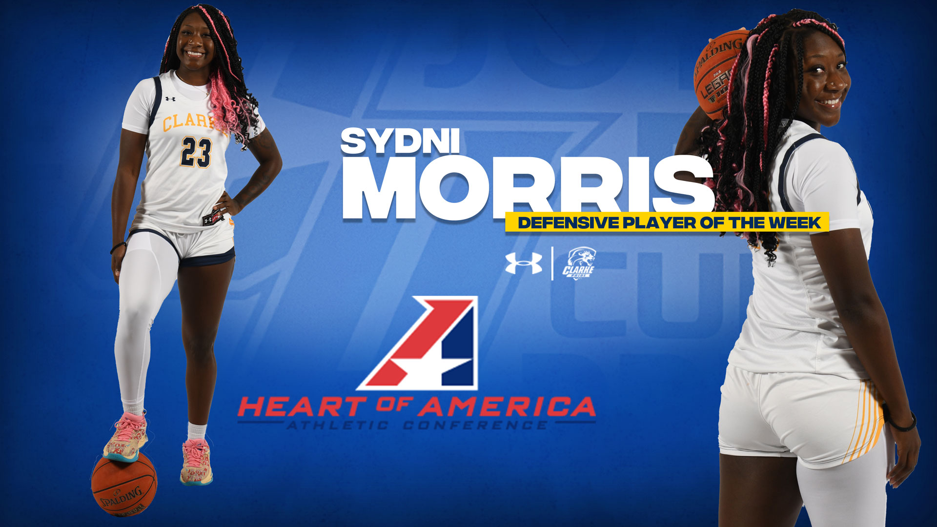 Strong start for Morris leads to sophomore earning Heart's first ever Defensive Player of the Week