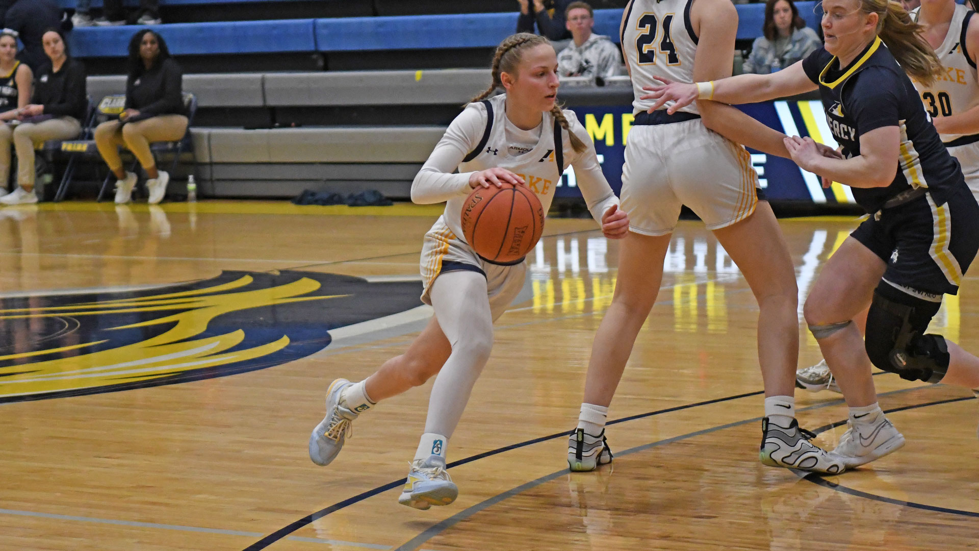 Second half shooting woes lead to road loss for Pride