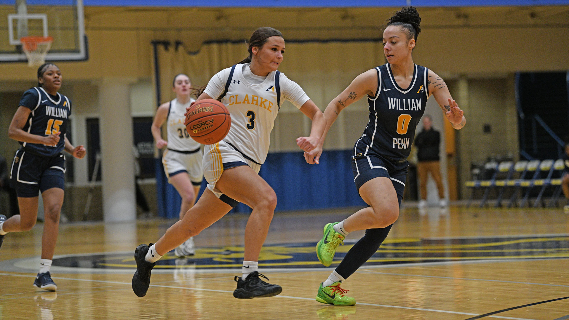 Strong starts in each half lead to Pride 20-point win over William Penn