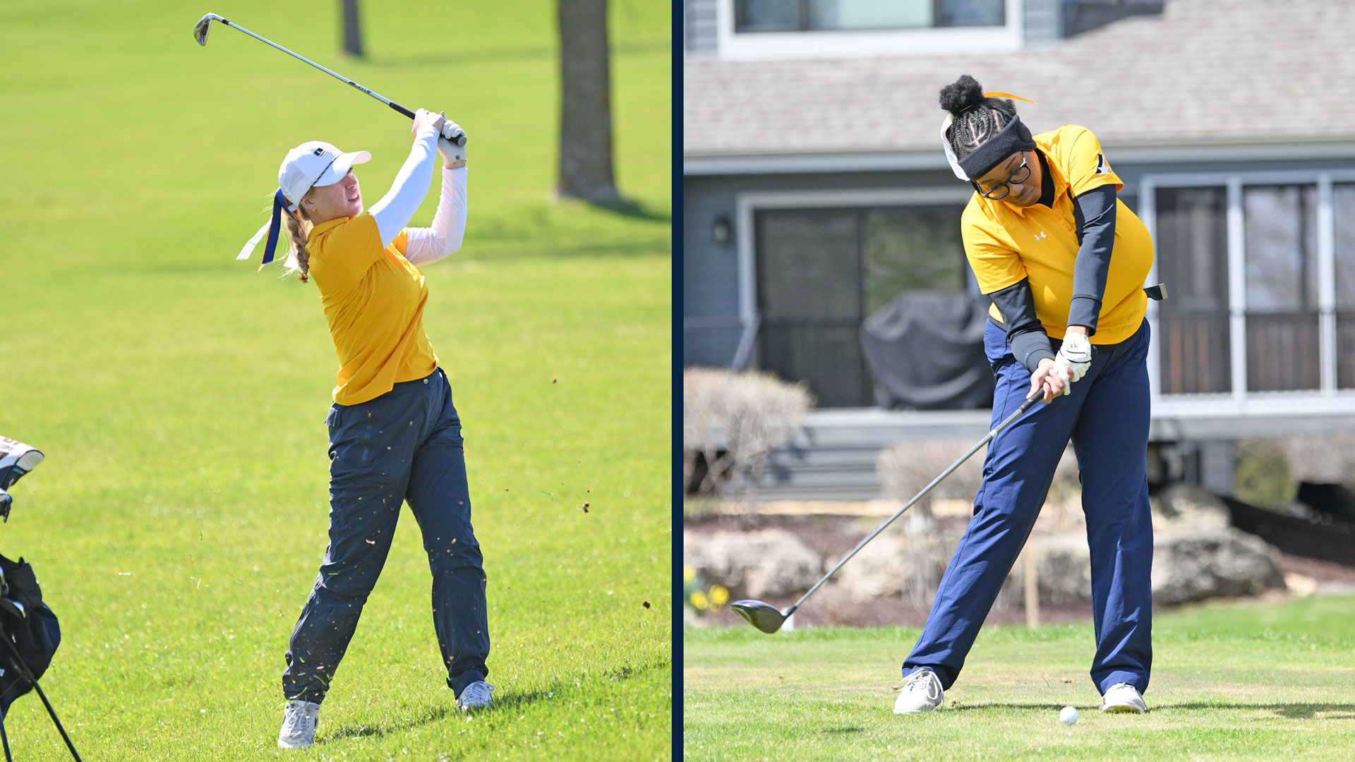Pride women's golf splits squad in final tune ups before conference