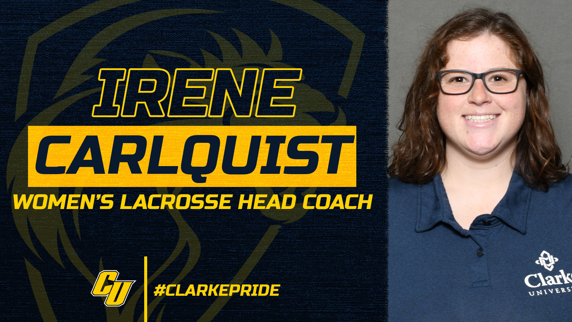 Irene Carlquist
Women's Lacrosse Head Coach