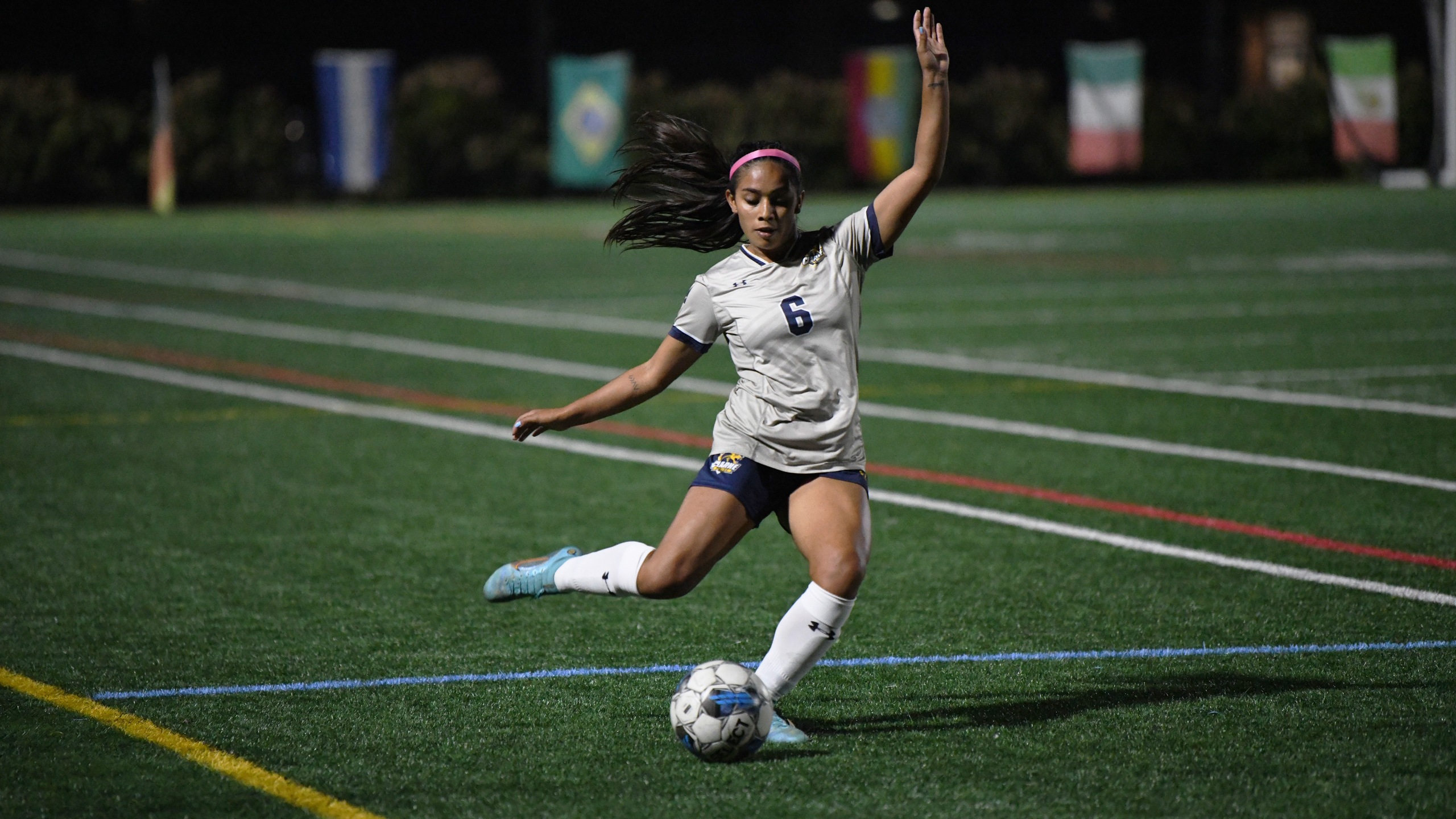 Pride score in each half to beat Grand View 2-0