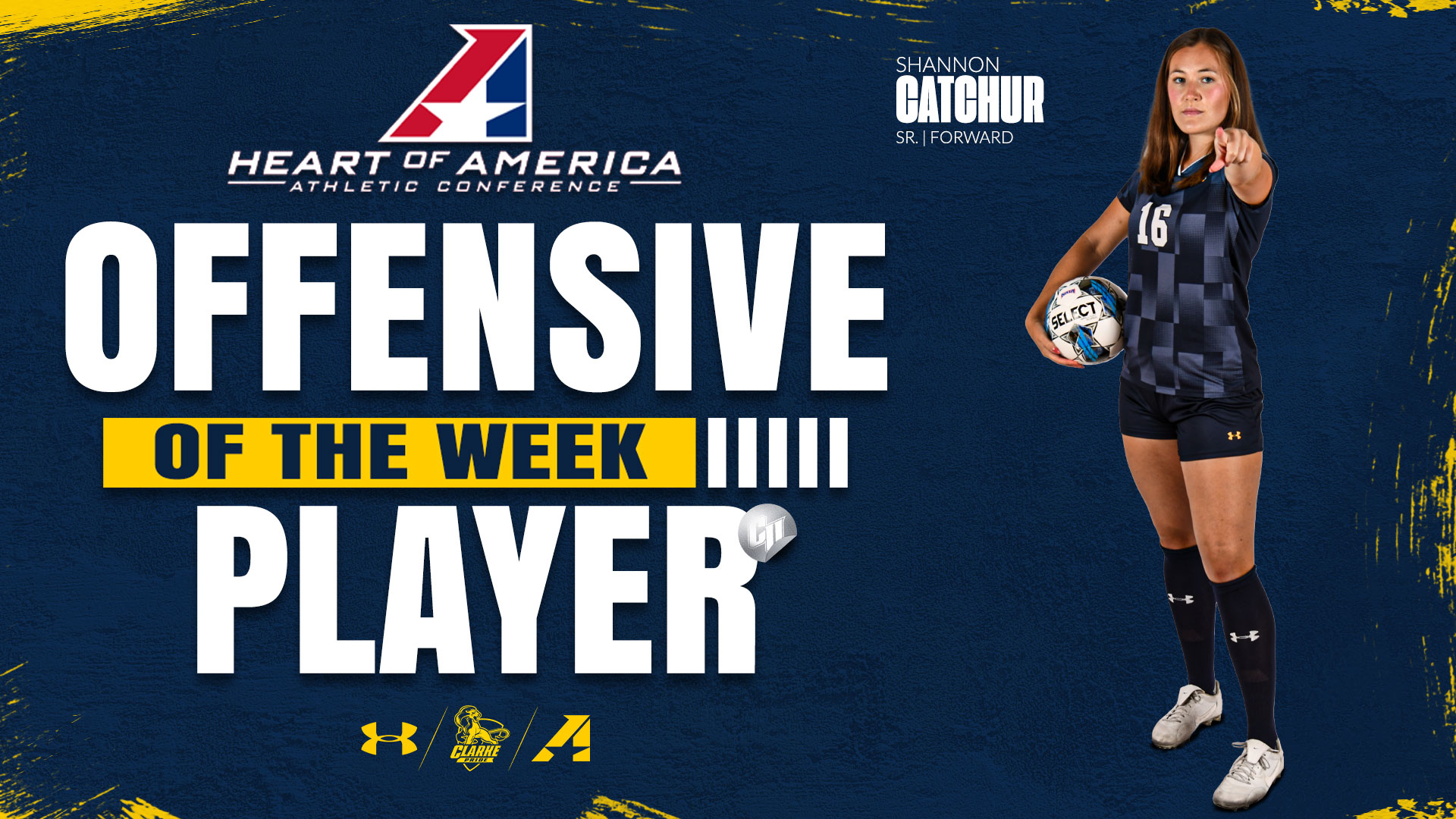 Catchur nabs first Heart Offensive Player of the Week honor of 2023